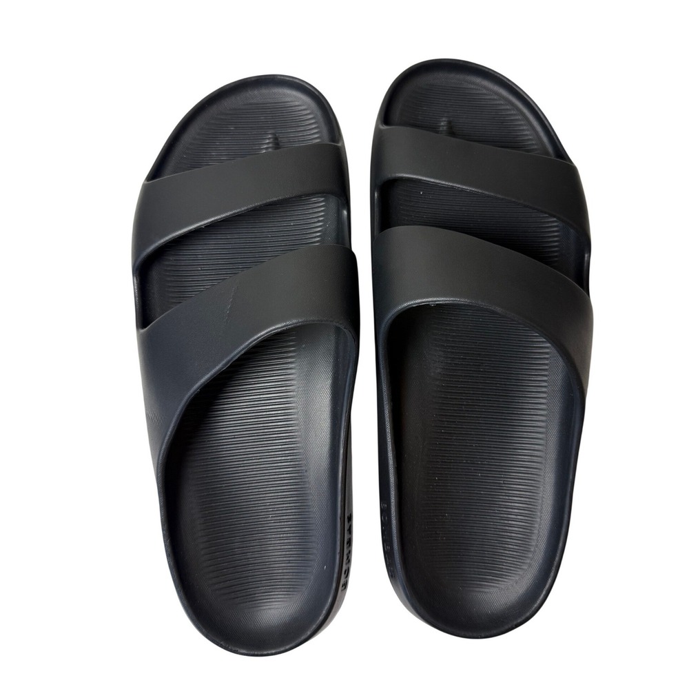 Bombas Friday Slides Men's Size 13 Black Waterproof Comfort Sandals NWT